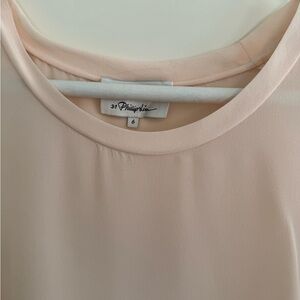 3.1 Phillip Lim Soft Pink Silk Blouse